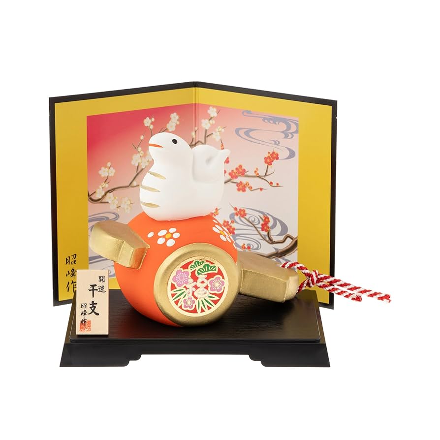 Amazon.co.jp: 瀬戸陶芸社 2025年 干支 置物 置き物 コンパクト